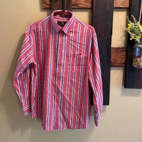 Striped Button Down Shirt - Picture 1 of 2